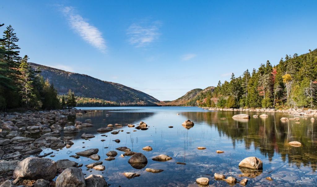 Jordan Pond, Acadia National Park, Maine, USA