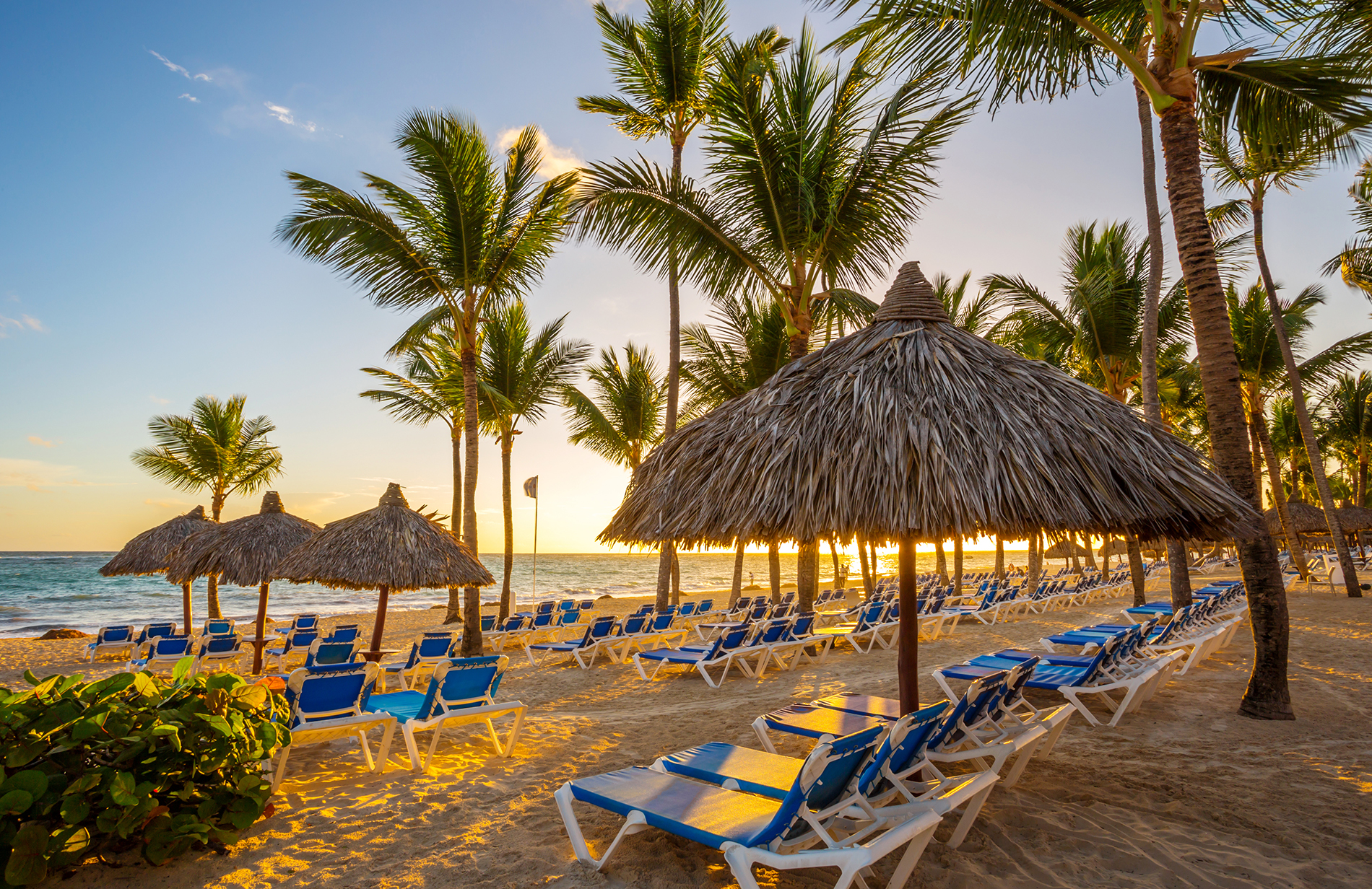 beach chairs in punta cana