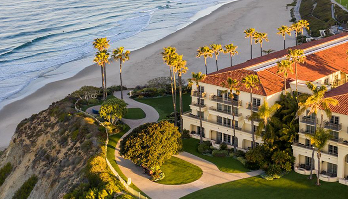 Aerial view of the The Ritz-Carlton Laguna Niguel